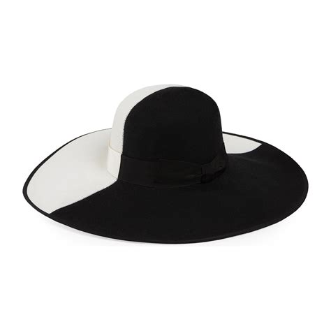 gucci black felt wide brim hat|gucci raffia hat.